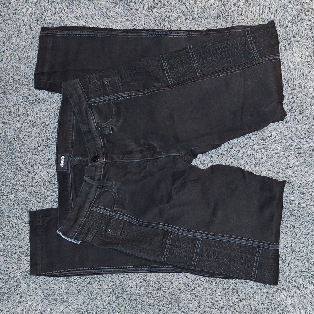 Hudson Jeans Black Skinny Women Jeans